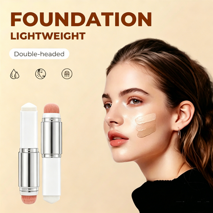 💄 Koreański podkład w sztyfcie z pędzelkiem – 50% ZNIŻKI! OFERTA LIMITOWANA!🌸 Zmieniający kolor, z kapsułkami kolagenu – idealny do wyrównania cery i ukrycia niedoskonałości. Lekki, nawilżający i wygodny w użyciu! ✨