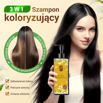 🌿 50% ZNIŻKI – KUP 2→1 (50 ZŁ) | KUP 3→2 (40 ZŁ)! Roślinna farba do włosów – szybkie krycie, intensywny kolor + GRATIS butelka z grzebieniem. 🌸✨