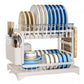 🧺 Dwupoziomowy ociekacz do naczyń – 50% ZNIŻKI! ✨OFERTA LIMITOWANA!Wykonany z trwałego materiału🏠Oszczędza przestrzeń i ułatwia codzienne suszenie. Porządek w kuchni w kilka chwil! 🍽️