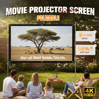 🎞️ 50% OFF – OSTATNI DZIEŃ! Ekran projekcyjny 100, 120 lub 150 cali – wysoka rozdzielczość, matowe wykończenie antyodblaskowe. Wybierz rozmiar idealny do swojego salonu! 🖥️🍿