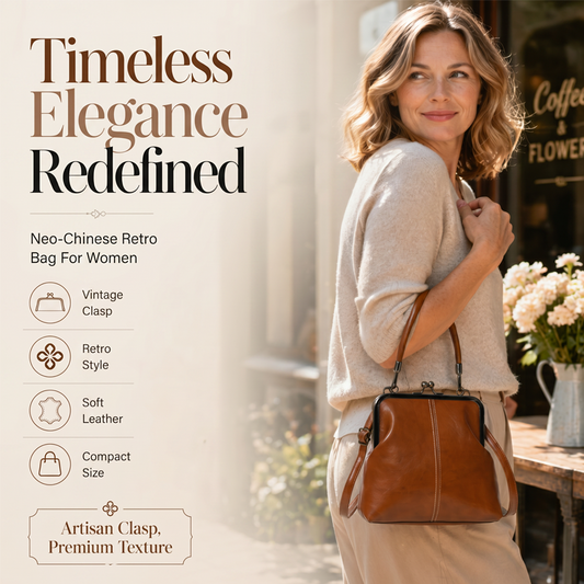 👜 Vintage torebka z zapięciem kiss‑lock – 50% ZNIŻKI! OFERTA LIMITOWANA!🌸🛍️2w1 – torebka i torba na ramię, wykonana z miękkiej skóry ekologicznej w stylu retro. Pasuje do każdej stylizacji i dodaje klasy każdej kobiecie! ✨