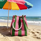 👜 Torba wiadro pleciona – 50% ZNIŻKI! BESTSELLER! OFERTA LIMITOWANA!☀️✨ Dzianinowa, lekka i pojemna – idealna na wakacje, plażę i codzienne stylizacje. Modny design, wygodne noszenie – sprawdzi się jako torba na ramię i do ręki. Twój letni must-have! 🌴