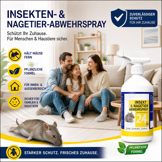 🐀 Spray odstraszający gryzonie – 50% ZNIŻKI! OFERTA LIMITOWANA!🛡️ Nietoksyczny, bezpieczny w pomieszczeniach – skutecznie odstrasza myszy i szczury. ✨Idealny do kuchni, spiżarni i garażu. Spokój bez chemii! 🏠