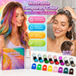 🎨 Zestaw 12 kolorów kredy do włosów – 50% ZNIŻKI! KUP 3 → 1 GRATIS! OFERTA LIMITOWANA!✨ Tymczasowa, łatwa w zmyciu, idealna na imprezy, Halloween i karnawał. 💃Z aplikatorami w zestawie – szybka i prosta zmiana stylizacji! 🌈