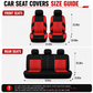 🚗 Pokrowce na fotele samochodowe 5‑miejscowe – 50% ZNIŻKI! OFERTA LIMITOWANA!✨ Oddychające, kompatybilne z poduszkami powietrznymi, pasują do aut, ciężarówek i SUV-ów. 🎨Kolory: czerwony, szary, czarny, niebieski – ochrona i styl w jednym! 🛡️