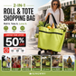 🛒 Składany wózek na zakupy 2w1 – 50% ZNIŻKI! OFERTA LIMITOWANA!💪✨ Lekki, składany i pojemny – Funkcja 2w1: torba + wózek. Łatwy w przenoszeniu i przechowywaniu. Twoje zakupy będą lżejsze! 🛍️