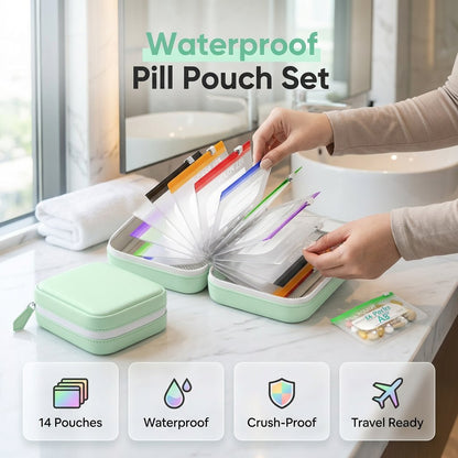 💊 Torebka na tabletki A8 – 50% ZNIŻKI! KUP 1 → 1 GRATIS! OFERTA LIMITOWANA!Wodoodporna, odporna na ugięcia i kompaktowa – idealna do przechowywania leków, witamin i suplementów w podróży i na co dzień. 💖✨