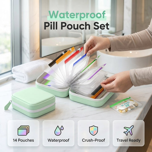 💊 Torebka na tabletki A8 – 50% ZNIŻKI! KUP 1 → 1 GRATIS! OFERTA LIMITOWANA!Wodoodporna, odporna na ugięcia i kompaktowa – idealna do przechowywania leków, witamin i suplementów w podróży i na co dzień. 💖✨
