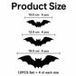 🦇 Świecące nietoperze 3D LED – 50% ZNIŻKI! NOWOŚĆ 2026! OFERTA LIMITOWANA!🌙✨Fioletowe światło LED, efekty 3D, wiszące na ścianie – idealna dekoracja na Halloween, imprezy i przyjęcia. Upiorna atmosfera w kilka chwil! 🎃