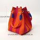 👜 Torba wiadro pleciona – 50% ZNIŻKI! BESTSELLER! OFERTA LIMITOWANA!☀️✨ Dzianinowa, lekka i pojemna – idealna na wakacje, plażę i codzienne stylizacje. Modny design, wygodne noszenie – sprawdzi się jako torba na ramię i do ręki. Twój letni must-have! 🌴