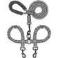 🐾LAST WEEK  SALE 49% OFF🐶Heavy Duty Dog Leash with Shock Absorbing Bungee for Walking 2 Dogs (25-150 lbs)