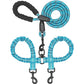 🐾LAST WEEK  SALE 49% OFF🐶Heavy Duty Dog Leash with Shock Absorbing Bungee for Walking 2 Dogs (25-150 lbs)