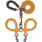 🐾LAST WEEK  SALE 49% OFF🐶Heavy Duty Dog Leash with Shock Absorbing Bungee for Walking 2 Dogs (25-150 lbs)