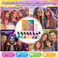 🎨 Zestaw 12 kolorów kredy do włosów – 50% ZNIŻKI! KUP 3 → 1 GRATIS! OFERTA LIMITOWANA!✨ Tymczasowa, łatwa w zmyciu, idealna na imprezy, Halloween i karnawał. 💃Z aplikatorami w zestawie – szybka i prosta zmiana stylizacji! 🌈