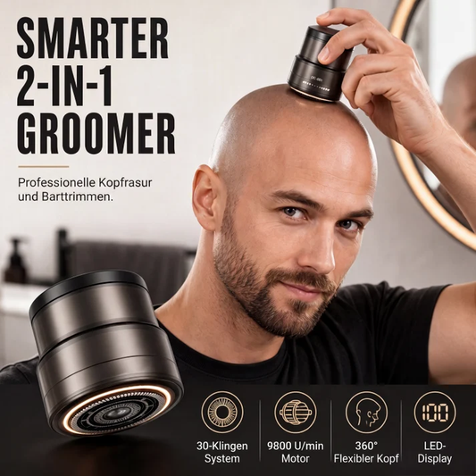 🪒 Maszynka 2w1 do golenia i brody – 50% ZNIŻKI! OFERTA LIMITOWANA!⚡Z wyświetlaczem cyfrowym, inteligentna i precyzyjna – Wygodna, cicha i łatwa w użyciu. ✨Domowy salon fryzjerski w Twojej łazience! 💈