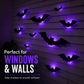 🦇 Świecące nietoperze 3D LED – 50% ZNIŻKI! NOWOŚĆ 2026! OFERTA LIMITOWANA!🌙✨Fioletowe światło LED, efekty 3D, wiszące na ścianie – idealna dekoracja na Halloween, imprezy i przyjęcia. Upiorna atmosfera w kilka chwil! 🎃