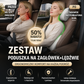 🚗 Zestaw zagłówka i podparcia lędźwiowego – 50% ZNIŻKI! OFERTA LIMITOWANA!💺Zmniejsza napięcie karku i pleców, poprawia komfort jazdy. ✨Łatwy montaż, pasuje do większości foteli samochodowych. Dbaj o swoje zdrowie za kierownicą! 🛡️