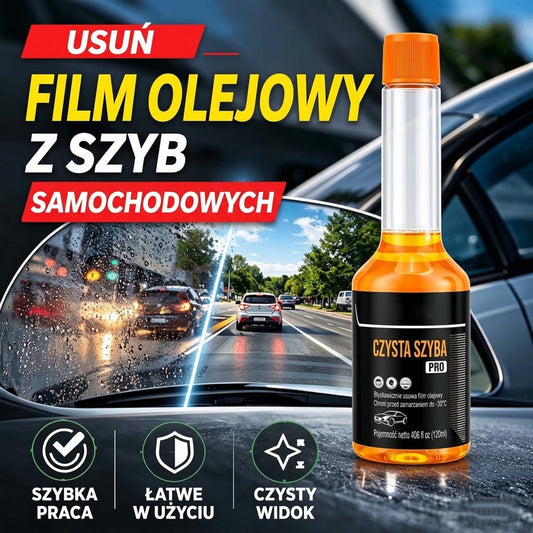 🚗 Płyn do szyb 4w1 – 50% ZNIŻKI! 50 000+ SPRZEDANYCH! OFERTA LIMITOWANA!✨ Usuwa tłuszcz, owady, osad i wodę – idealny do szyb samochodowych i domowych. Szybki, skuteczny i wydajny! 💎