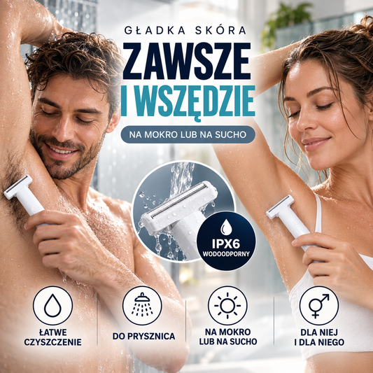 🪒 Maszynka do golenia miejsc intymnych – 50% ZNIŻKI! OFERTA LIMITOWANA!🛡️ Bezpieczna, delikatna i precyzyjna – idealna do higieny intymnej.💖 Łatwa w użyciu, cicha i wygodna. Gładka skóra bez podrażnień! ✨