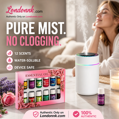 🔥Ograniczona oferta 50% taniej! 🎁🌺Świeży zapach poprawia nastrój!🌷Zestaw 12 olejków eterycznych rozpuszczalnych w wodzie