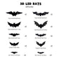🦇 Świecące nietoperze 3D LED – 50% ZNIŻKI! NOWOŚĆ 2026! OFERTA LIMITOWANA!🌙✨Fioletowe światło LED, efekty 3D, wiszące na ścianie – idealna dekoracja na Halloween, imprezy i przyjęcia. Upiorna atmosfera w kilka chwil! 🎃