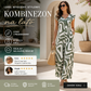 👗 Kombinezon letni z falbanami – 50% ZNIŻKI! OFERTA LIMITOWANA!🌿Geometryczny wzór, szerokie nogawki i zwiewny fason – Dodaje charakteru każdej sylwetce! ☀️💃✨