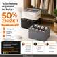 👟 Składany organizer na buty – 50% ZNIŻKI! OFERTA LIMITOWANA!🧺12 przegródek, składany design, ochrona przed kurzem – Oszczędza miejsce, utrzymuje buty w porządku i zabezpiecza je przed zabrudzeniami. 🏠✨