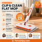 🧹 Wielofunkcyjny płaski mop bezdotykowy – 50% ZNIŻKI! KUP 2 → 1 GRATIS! OFERTA LIMITOWANA!💦✨Sprzątanie bez wysiłku i bez dotykania brudu! 🏠
