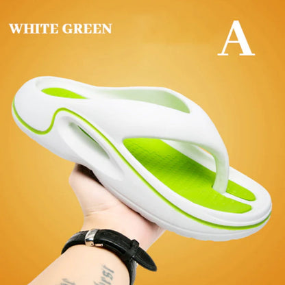 Komfortable Sommer Flip Flops med Tykk Sål