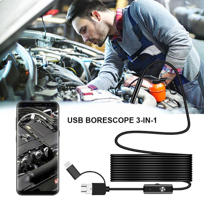 🔍 Kamera endoskopowa 3w1 USB – 50% ZNIŻKI! OFERTA LIMITOWANA!💡 Idealna do inspekcji silników, rur, przewodów i trudno dostępnych miejsc – podłącz do telefonu lub laptopa.📱 Wygodna, przenośna i wyraźny obraz! 🔧