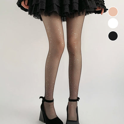 Mode Sexede Glitrende Paliet Strømper til Kvinder