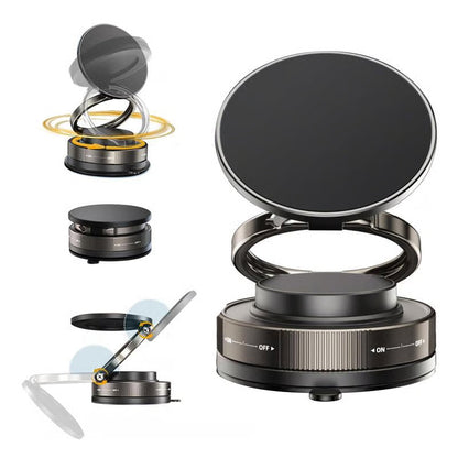 360° justerbar magnetisk telefonholder med vakuum