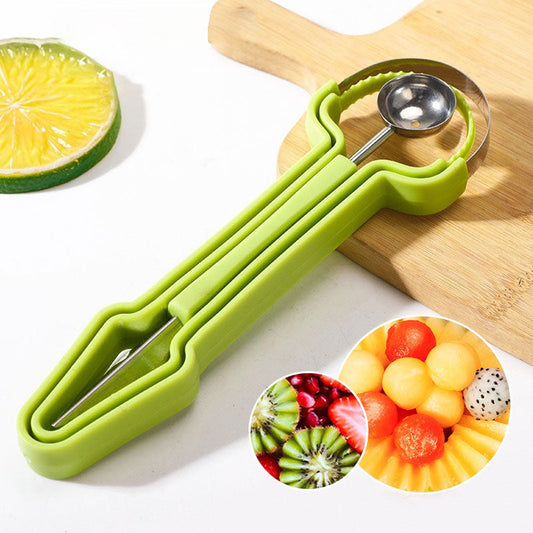 🍉 Zestaw 3w1 do kulek – 50% ZNIŻKI! OFERTA LIMITOWANA!🍓 Ze stali nierdzewnej, idealny do owoców, warzyw i deserów. Twórz równe kulki – szybko, łatwo i efektownie! 🥄