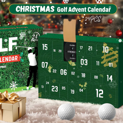 ⛳️ Kalendarz adwentowy golfowy 24 części – 50% ZNIŻKI! OFERTA LIMITOWANA!✨ Świąteczny prezent dla miłośników golfa – codziennie nowa niespodzianka. Idealny na grudniowe odliczanie i świąteczny upominek! 🎄