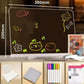 🎨 Świecąca tablica akrylowa LED – 50% ZNIŻKI! OFERTA LIMITOWANA!🖍️💡Wymazywalna, przezroczysta, z regulowanym stojakiem – idealna do rysowania, nauki i kreatywnej zabawy. Rozwija wyobraźnię i dodaje magii każdemu rysunkowi! ✨