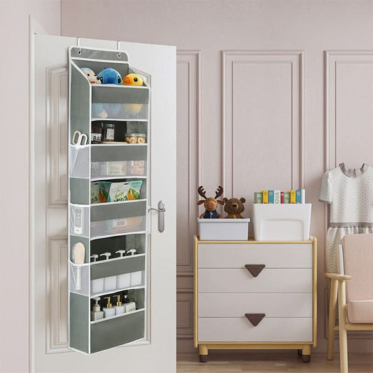 🧺 Wiszący organizer z 5 półkami – 50% ZNIŻKI! OFERTA LIMITOWANA! Duża pojemność, idealny do przechowywania ubrań, zabawek, kosmetyków i akcesoriów. Łatwy montaż, oszczędza miejsce w szafie i garderobie. Porządek w kilka chwil! 🏠✨