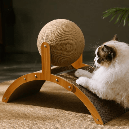 🧶 Duża sisalowa piłka do drapania – 50% ZNIŻKI! OFERTA LIMITOWANA!🛡️ Duży rozmiar, stabilna konstrukcja, odporna na ścieranie – idealna do samodzielnej zabawy i drapania. ✨Zaspokaja potrzeby kota i chroni meble. Niezbędnik dla każdego kociego domu! 🐱