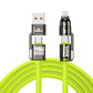 🔌 Kabel 4w1 szybkiego ładowania 240W – 50% ZNIŻKI! KUP 1 → 1 GRATIS!📱USB-A/USB-C do Type-C i Lightning – uniwersalny do telefonów i laptopów. ⚡Szybkie ładowanie, solidna konstrukcja i wygoda w podróży. Jeden kabel do wszystkich urządzeń!💻