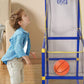 🏀 Gra w koszykówkę dla dzieci – 50% ZNIŻKI! OFERTA LIMITOWANA! Halowa gra zręcznościowa – dostępna w wersji z 2 lub 4 piłkami!Rozwija koordynację i zapewnia świetną zabawę. 💨✨