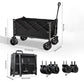 🛒 Składany wózek terenowy – 50% ZNIŻKI! OFERTA LIMITOWANA!💪✨ Pojemność 130 l, nośność 80 kg i wytrzymałe koła terenowe – idealny na camping, zakupy, plażę i ogród. Lekki, składany i łatwy w przechowywaniu. Twój niezawodny pomocnik w każdym terenie! 🏕️🛍️