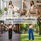 👖 Damskie spodnie z szerokimi nogawkami – 50% ZNIŻKI! OFERTA LIMITOWANA!💃✨Jednokolorowe, luźne i wygodne –  Lekki materiał, modny krój, pasują do każdej sylwetki. Styl i wygoda w jednym! ☀️