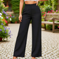 👖 Damskie spodnie z szerokimi nogawkami – 50% ZNIŻKI! OFERTA LIMITOWANA!💃✨Jednokolorowe, luźne i wygodne –  Lekki materiał, modny krój, pasują do każdej sylwetki. Styl i wygoda w jednym! ☀️
