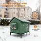 🐱 Podwyższony domek dla kotów – 50% ZNIŻKI! OFERTA LIMITOWANA!🌧️ Wodoodporna tkanina Oxford, chroni przed deszczem i wilgocią – suche i wygodne schronienie na taras, balkon i do ogrodu. ✨Lekki, stabilny i łatwy w montażu. Twój kot pokocha to miejsce! 🏠