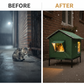 🐱 Podwyższony domek dla kotów – 50% ZNIŻKI! OFERTA LIMITOWANA!🌧️ Wodoodporna tkanina Oxford, chroni przed deszczem i wilgocią – suche i wygodne schronienie na taras, balkon i do ogrodu. ✨Lekki, stabilny i łatwy w montażu. Twój kot pokocha to miejsce! 🏠