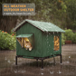 🐱 Podwyższony domek dla kotów – 50% ZNIŻKI! OFERTA LIMITOWANA!🌧️ Wodoodporna tkanina Oxford, chroni przed deszczem i wilgocią – suche i wygodne schronienie na taras, balkon i do ogrodu. ✨Lekki, stabilny i łatwy w montażu. Twój kot pokocha to miejsce! 🏠