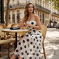🏖️👗 Polka dot strapless dress – 50% ZNIŻKI! OFERTA LIMITOWANA! Lekka, zwiewna, idealna na lato – bez ramiączek, w klasyczne kropki. Sprawdzi się na plażę, imprezę i co dzień. Must-have na ciepłe dni! ☀️💃✨
