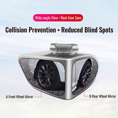 🔍 Lusterko martwego pola 360° – 50% ZNIŻKI! OFERTA LIMITOWANA!🚗 Dwusoczewkowe, regulowane w zakresie 360° – eliminuje martwe pola podczas jazdy i parkowania. ✨Łatwy montaż, pasuje do każdego samochodu. Zwiększa bezpieczeństwo na drodze! 🛡️