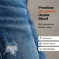 👖 Obcisłe jeansy z przetarciami – 50% ZNIŻKI! OFERTA LIMITOWANA!