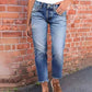 👖 Obcisłe jeansy z przetarciami – 50% ZNIŻKI! OFERTA LIMITOWANA!