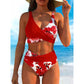 🌺 Zestaw bikini z tropikalnym nadrukiem – 50% ZNIŻKI! OSTATNI DZIEŃ! Seksowny krój, roślinny wzór, idealny na wakacje i plażę – wygodny, stylowy i pełen lata.🌊💃